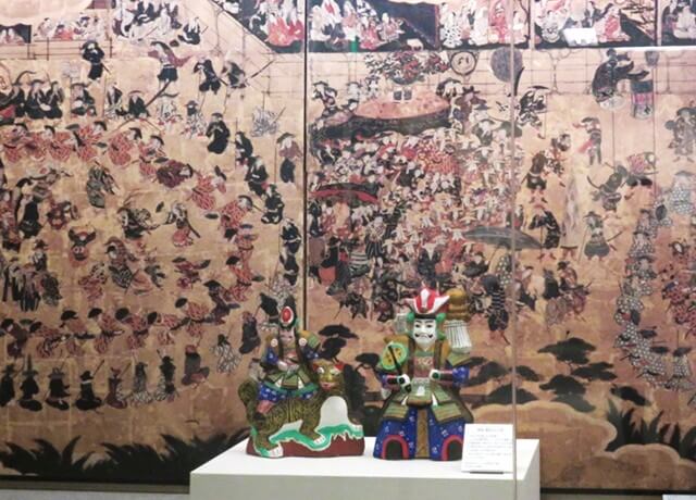 秀吉清正記念館にある浮世絵